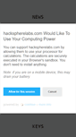 Mobile Screenshot of hackspherelabs.com